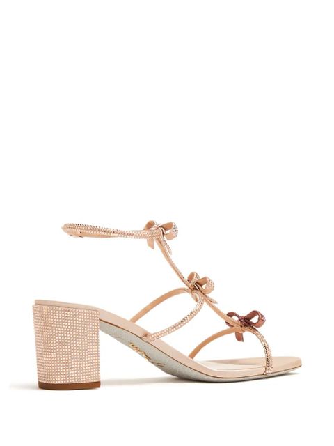 René Caovilla Caterina crystal-embellished sandals - Pink