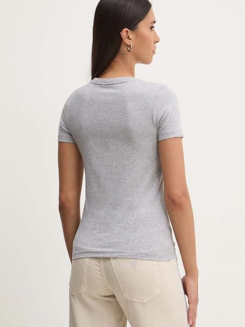 Guess Jeans t-shirt damski kolor szary W4YI01 J1314