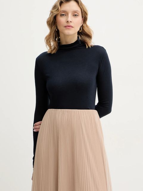 BOSS longsleeve z dodatkiem wełny Elavu - zdjęcie produktu nr 1