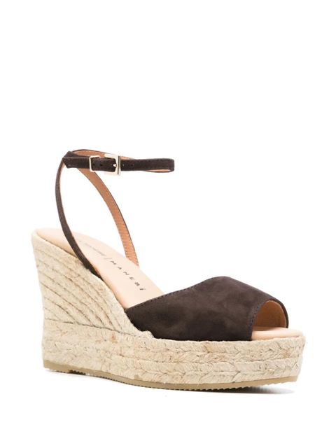 Manebi 110mm suede espadrilles - Brown - zdjęcie produktu nr 2