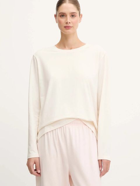 BOSS piżama damska kolor beżowy 50550217 - zdjęcie produktu nr 2