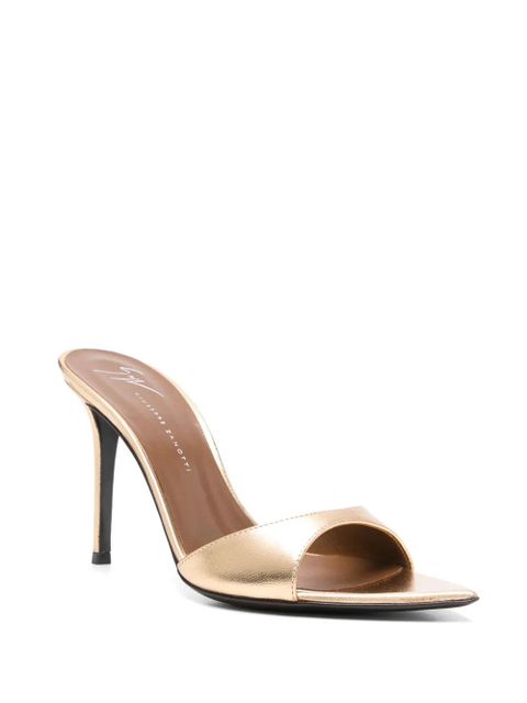 Giuseppe Zanotti 90mm Intriigo sandals - Gold