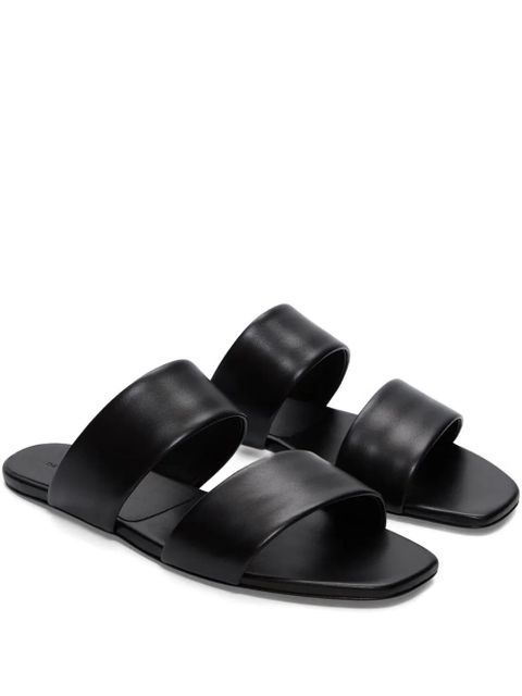 LouLou de Saison Kairo top-strap flat sandals - Black - zdjęcie produktu nr 1