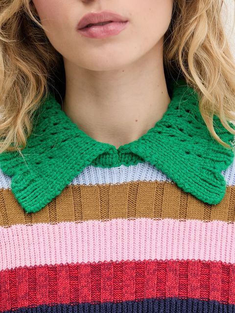 Stine Goya sweter damski kolor multicolor SG-PF25-K033-2386