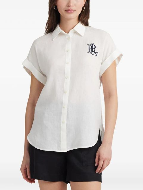 Lauren Ralph Lauren linen shirt - White