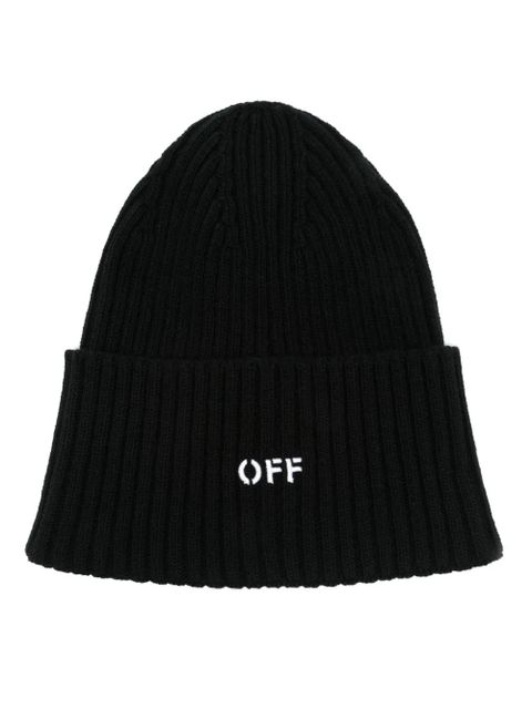Off-White Offstamp beanie - Black