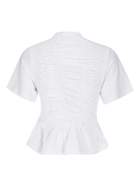 Cecilie Bahnsen Ace ruffled T-Shirt - White - zdjęcie produktu nr 2