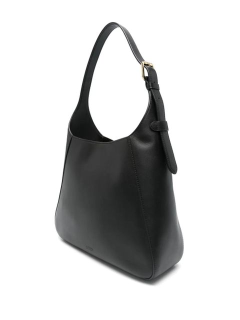 Lauren Ralph Lauren leather shoulder bag - Black