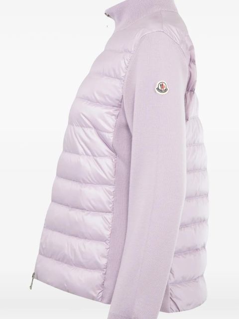 Moncler panelled zip-up jacket - Purple - zdjęcie produktu nr 2