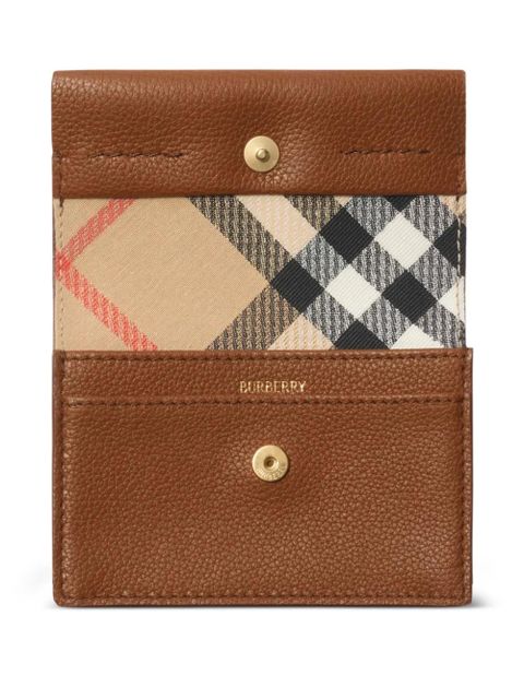 Burberry Cotswolds leather wallet - Brown