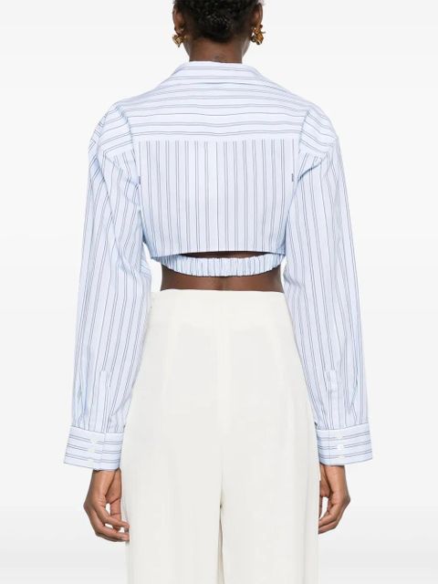 Jacquemus La Chemise Bahia striped shirt - Blue