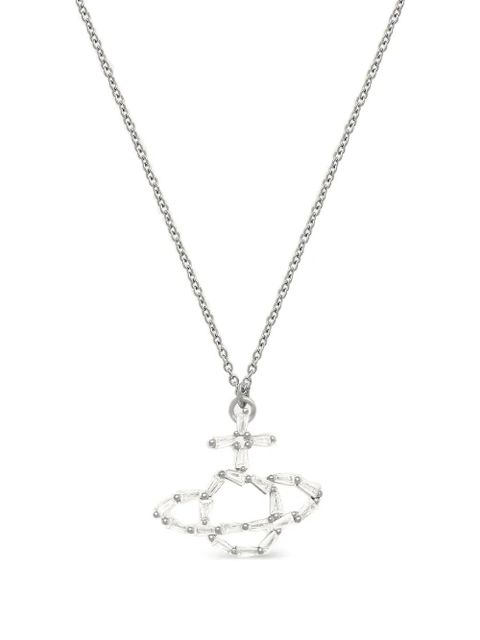 Vivienne Westwood Odetta orb-embellished necklace - Silver - zdjęcie produktu nr 1