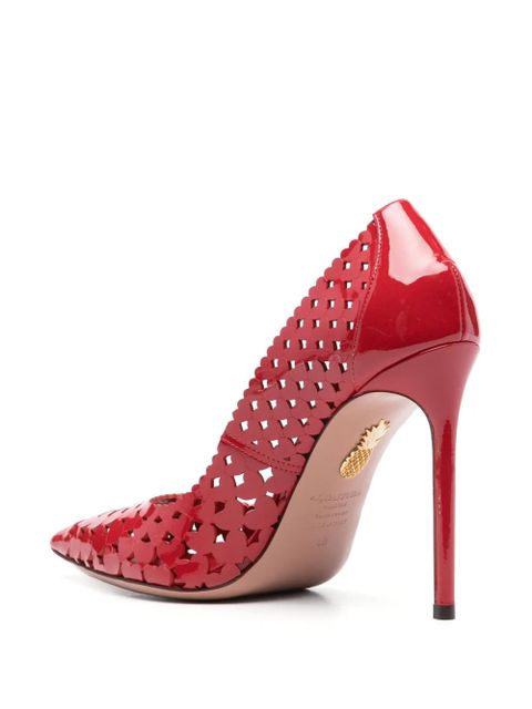 Aquazzura 105mm Amourose pumps - Red