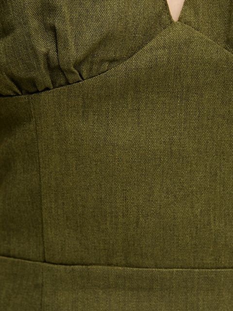 Answear.LAB sukienka z lnem