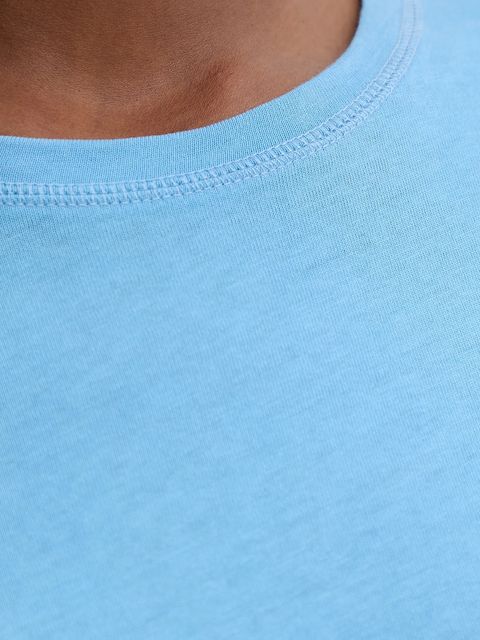 Marc O'Polo longsleeve bawełniany kolor niebieski 5000007488