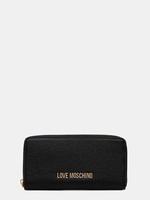 Love Moschino portfel damski kolor czarny JC5700PP1NLD0000 - zdjęcie produktu nr 1