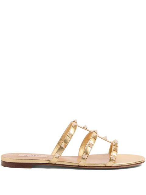 Valentino Garavani Rockstud sandals - Gold - zdjęcie produktu nr 1