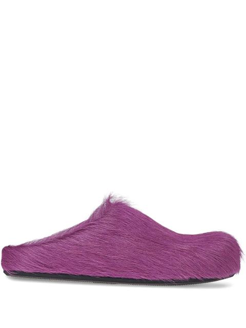 Marni Fussbett slip-on mules - Purple - zdjęcie produktu nr 1