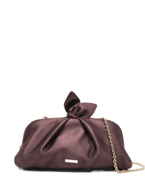 Aquazzura bow chain clutch bag - Brown - zdjęcie produktu nr 1