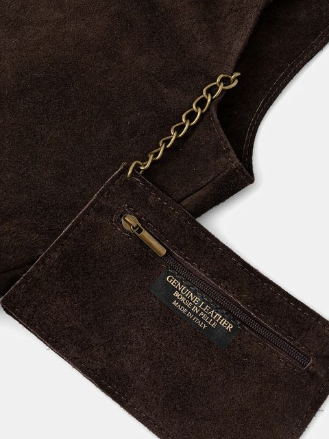 Answear.LAB torebka zamszowa