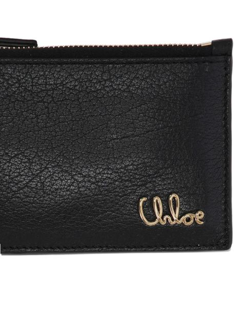 Chloé zip logo wallet - Black - zdjęcie produktu nr 2