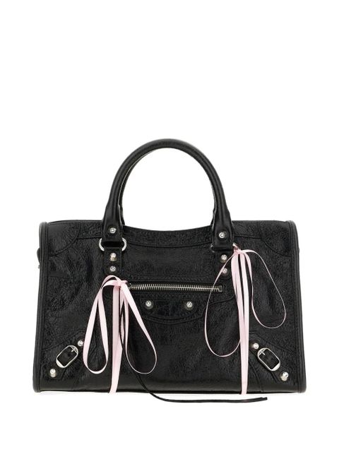 Balenciaga small Le City leather tote bag - Black - zdjęcie produktu nr 1