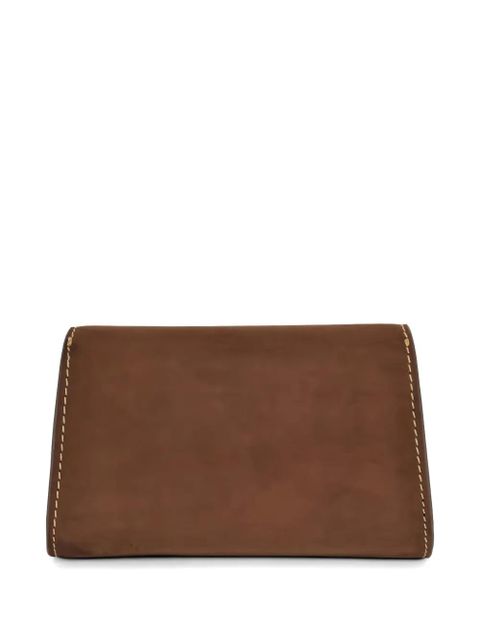 Giuseppe Zanotti mini Cleopatra chain-strap clutch bag - Brown - zdjęcie produktu nr 2