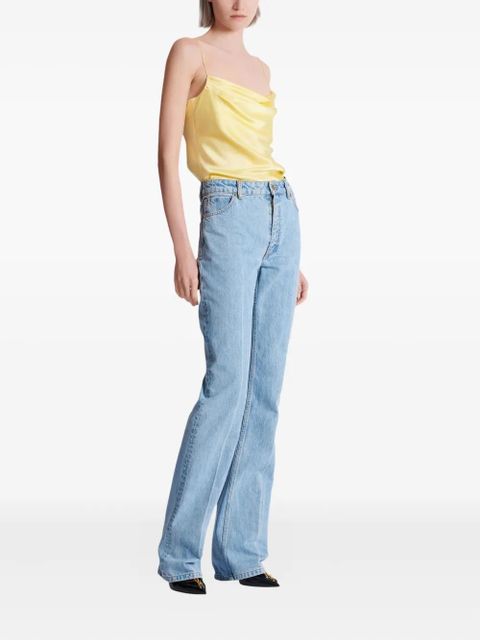 Balmain high-waisted flared jeans - Blue - zdjęcie produktu nr 2