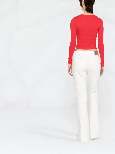 Diesel 1969 D-Ebbey 09D63 bootcut jeans - White - zdjęcie produktu nr 2