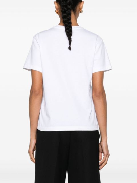 TOTEME crew-neck organic cotton T-shirt - White