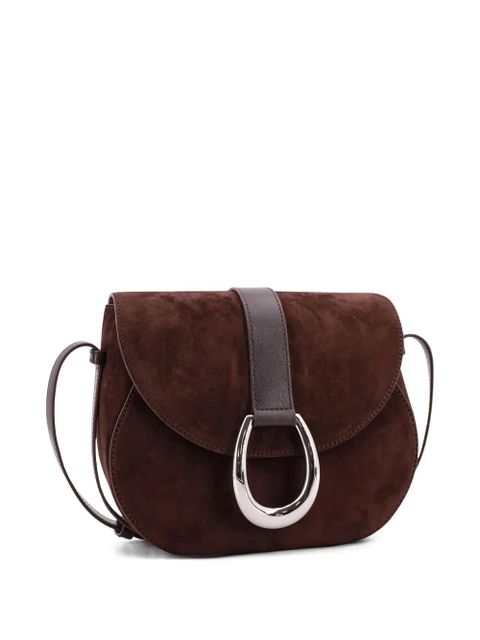 STAUD Bella Saddle flap closure crossbody bag - Brown - zdjęcie produktu nr 2