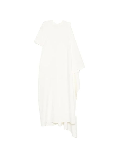 Coperni draped asymmetric T-shirt dress - Neutrals - zdjęcie produktu nr 1