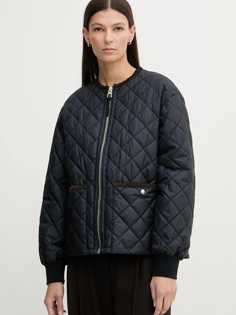 Marc O'Polo kurtka kolor granatowy przejściowa 600111970025 - zdjęcie produktu nr 1