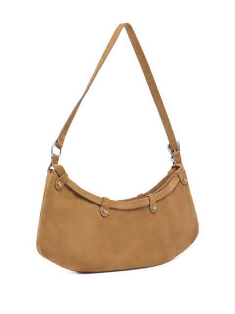 PINKO pockets strap leather shoulder bag - Brown - zdjęcie produktu nr 2