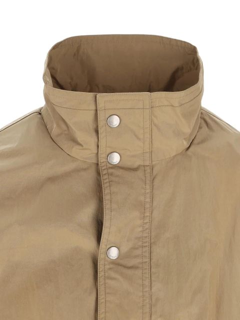Saint Laurent Cassandre button-fastening jacket - Neutrals