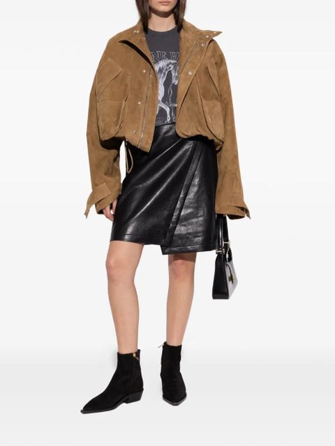 ANINE BING 45mm pointed-toe boots - Black