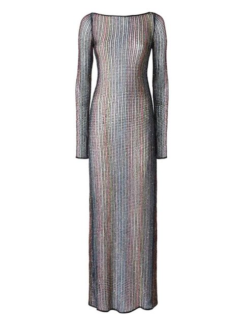 Missoni knitted midi dress - Black - zdjęcie produktu nr 1