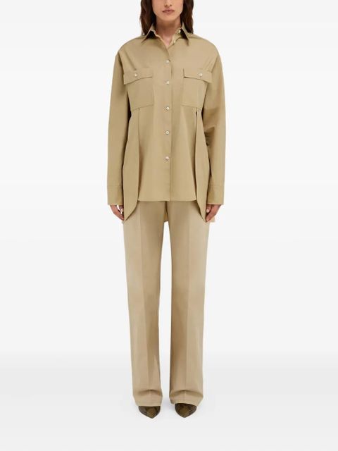 Ferragamo utility shirt - Neutrals - zdjęcie produktu nr 2