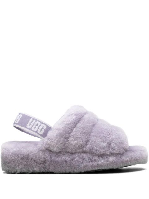 UGG Fluff Yeah "Grey Purple" slippers - zdjęcie produktu nr 1