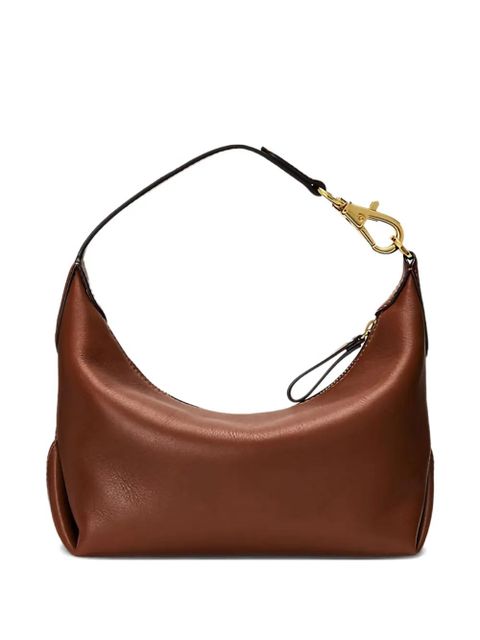 Lauren Ralph Lauren Kassie zip shoulder bag - Brown - zdjęcie produktu nr 1