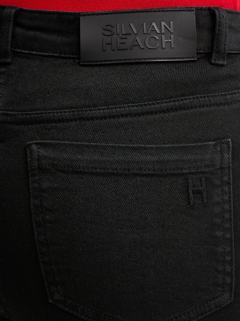 Silvian Heach jeansy HYNSDON damskie kolor czarny GPA25025JE