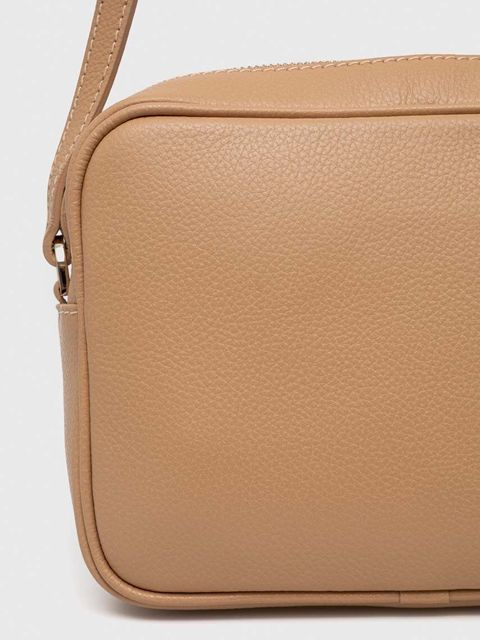 Patrizia Pepe torebka skórzana kolor beżowy CB8985 L001 - zdjęcie produktu nr 2