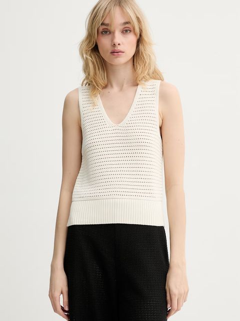 Marc O'Polo kamizelka damska bawełniana - zdjęcie produktu nr 1