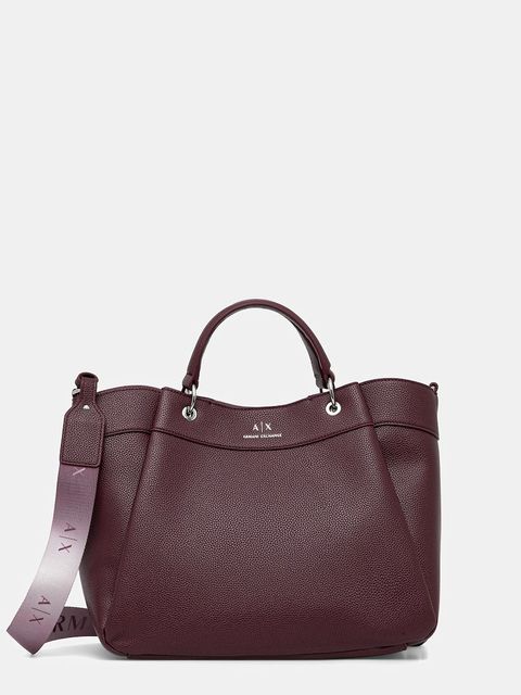 Armani Exchange torebka kolor bordowy 942910 CC783 - zdjęcie produktu nr 1