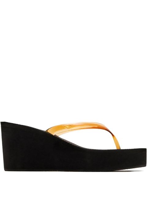 Ancient Greek Sandals Etheria platform slides - Brown - zdjęcie produktu nr 1