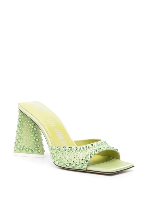 The Attico 85mm Mini Devon sandals - Green - zdjęcie produktu nr 2