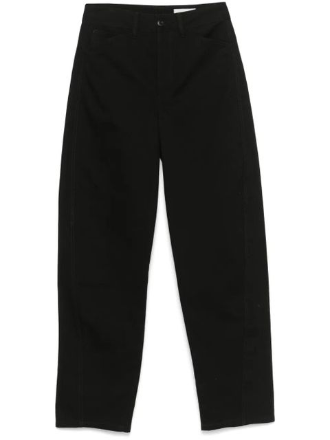 LEMAIRE Twisted trousers - Black - zdjęcie produktu nr 1