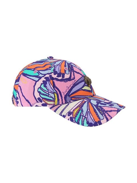 Kurt Geiger London czapka z daszkiem damska bawełniana Kensington - zdjęcie produktu nr 1