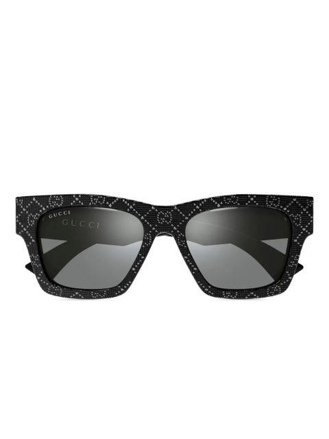 Gucci Eyewear square-frame sunglasses - Black - zdjęcie produktu nr 1