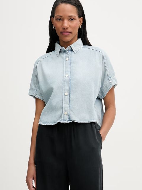 Marc O'Polo koszula damska jeansowa - zdjęcie produktu nr 1